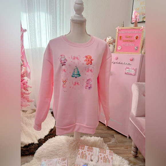 Coquette Pinkmas Sweatshirt - Picture 2 of 2